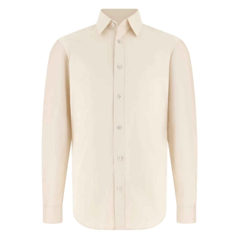 Boggi Milano Herren Beige Shirts, Xlgröße: