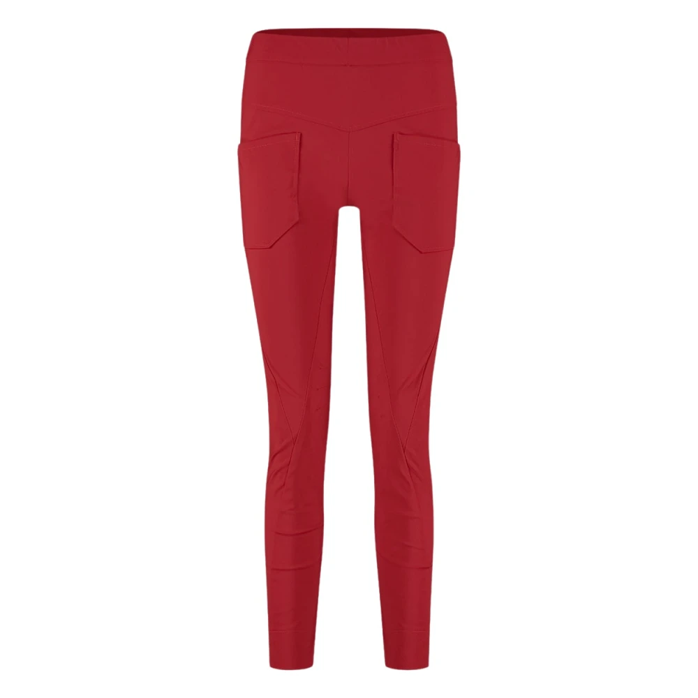 Jane Lushka Skinny Trousers Red Dames
