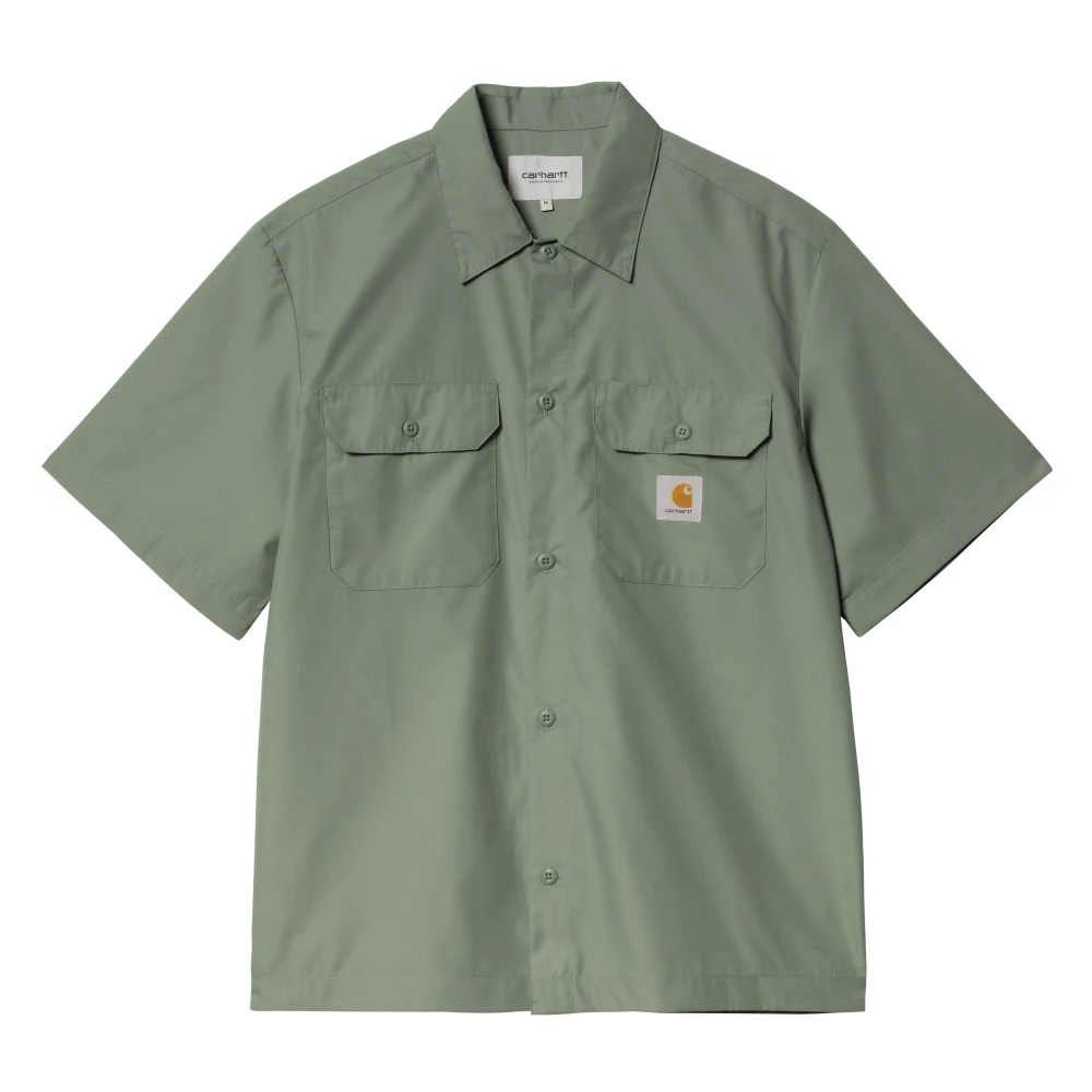 Carhartt WIP Short Sleeve Shirts Green Heren
