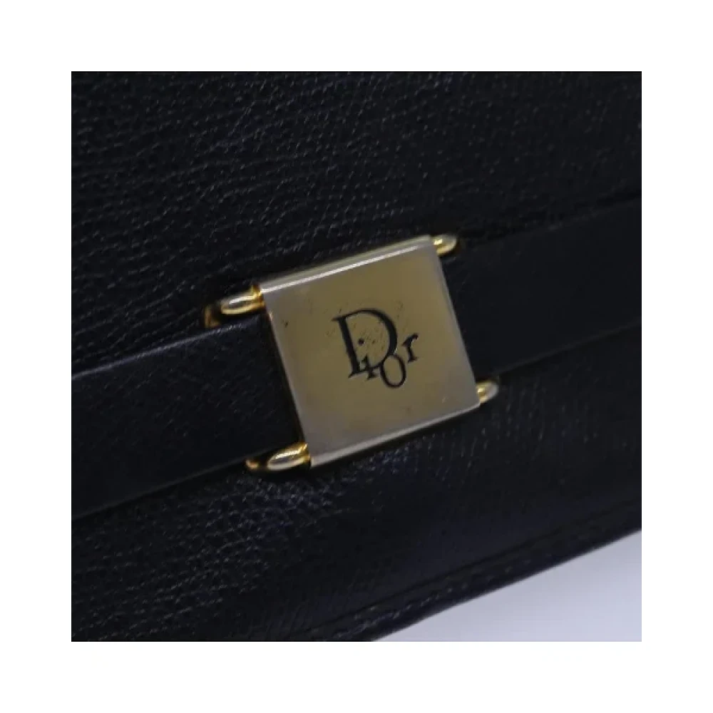 Dior Vintage Pre-owned Canvas dior-bags Black Dames