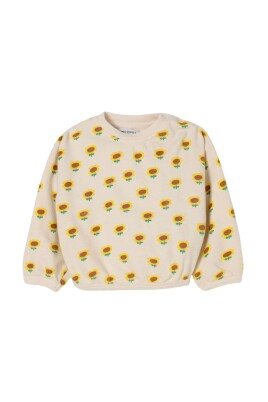 sunflower-print-sweater