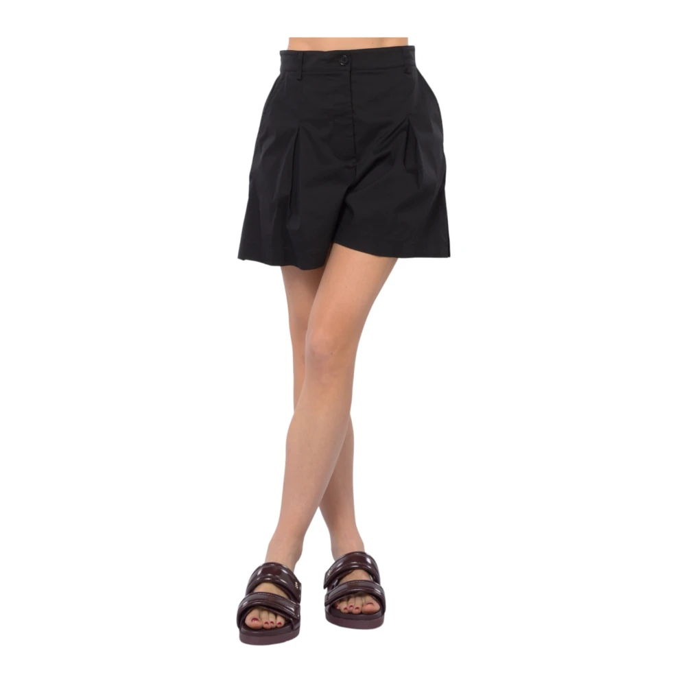 PATRIZIA PEPE Dames Shorts Model 2P1617A23 Black Dames