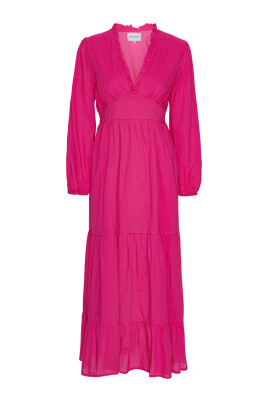 neonrosa-bomull-lang-topp