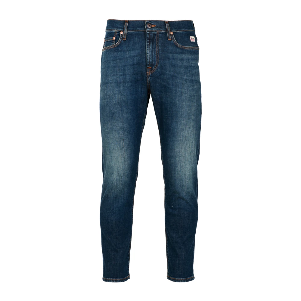 Roy Roger's Slim-Fit Dapper Denim Jeans Blue Heren