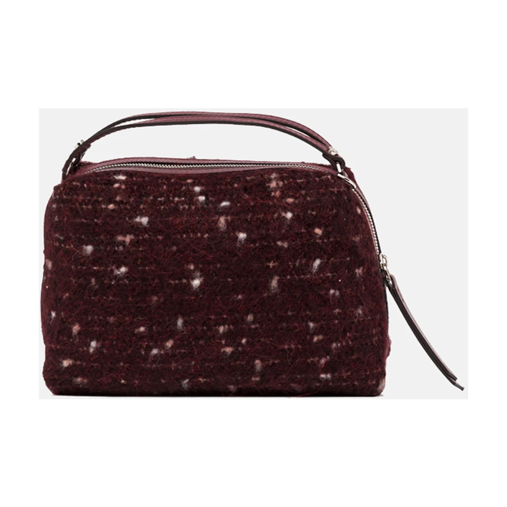 Gianni Chiarini Compacte Alifa Handtas in Bordeaux Red Dames