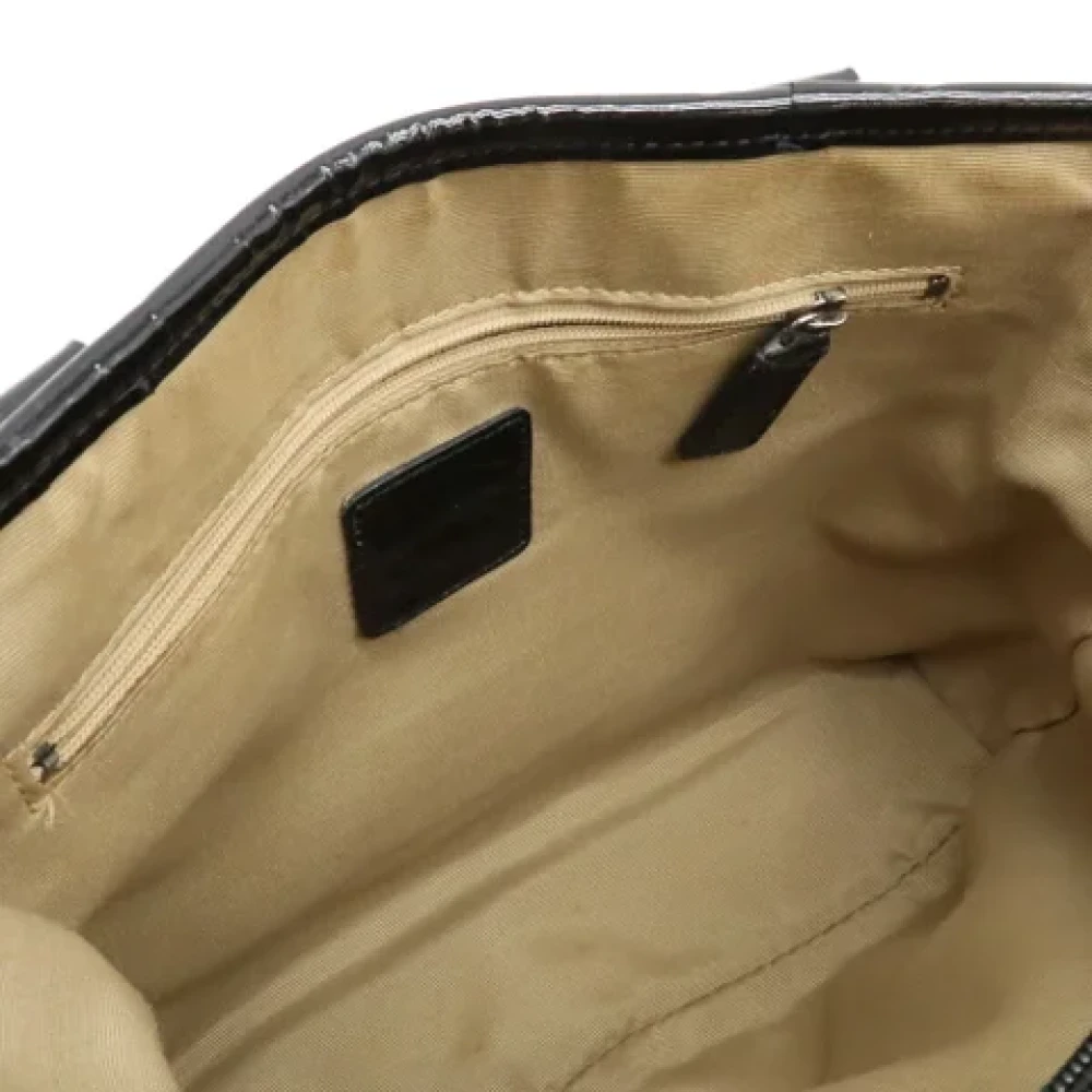 Burberry Vintage Pre-owned Leather handbags Beige Dames