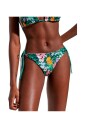 groene-bloemen-lace-up-strandkleding