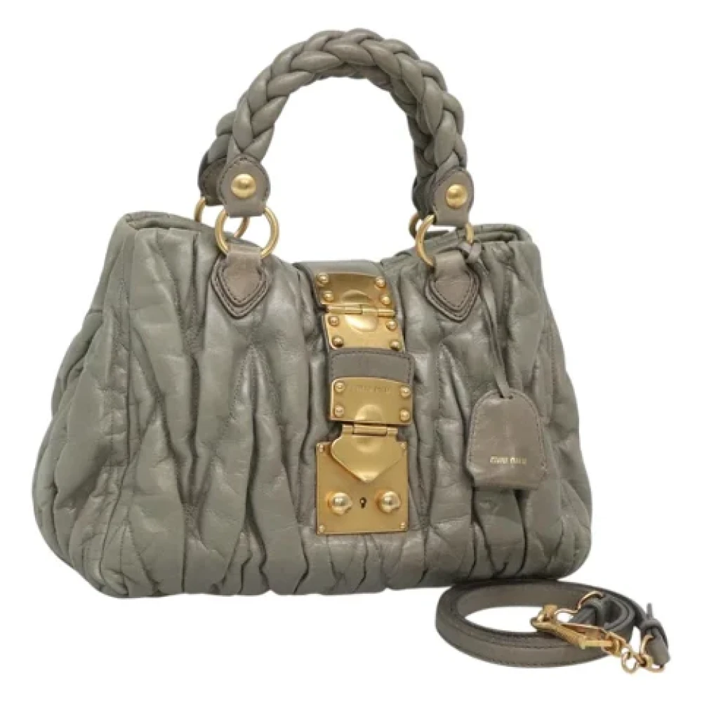 Pre-owned > Pre-owned Bags > Pre-owned Handbags - - Miu Miu Pre-owned - Modalova