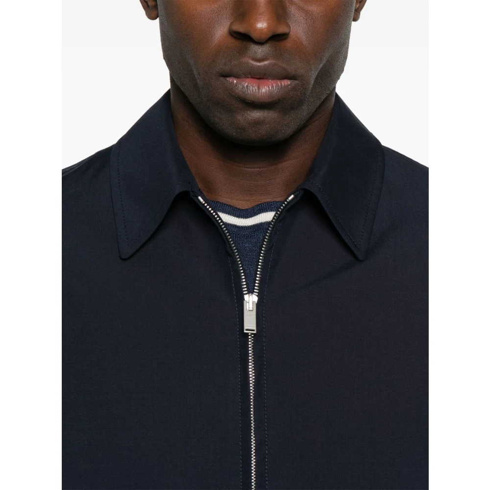 Lardini Blauwe Winterjas Blue Heren