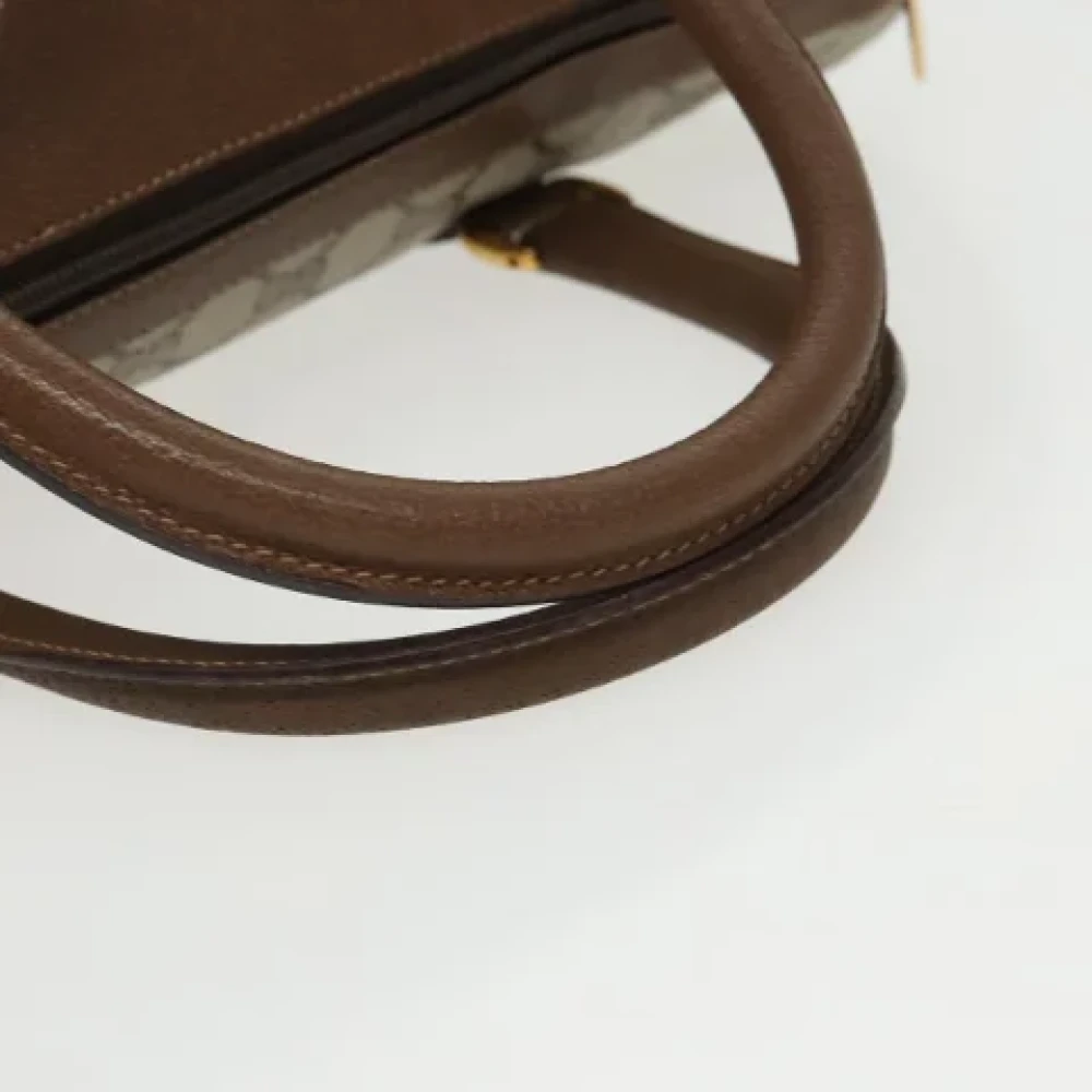 Gucci Vintage Pre-owned Leather gucci-bags Beige Dames