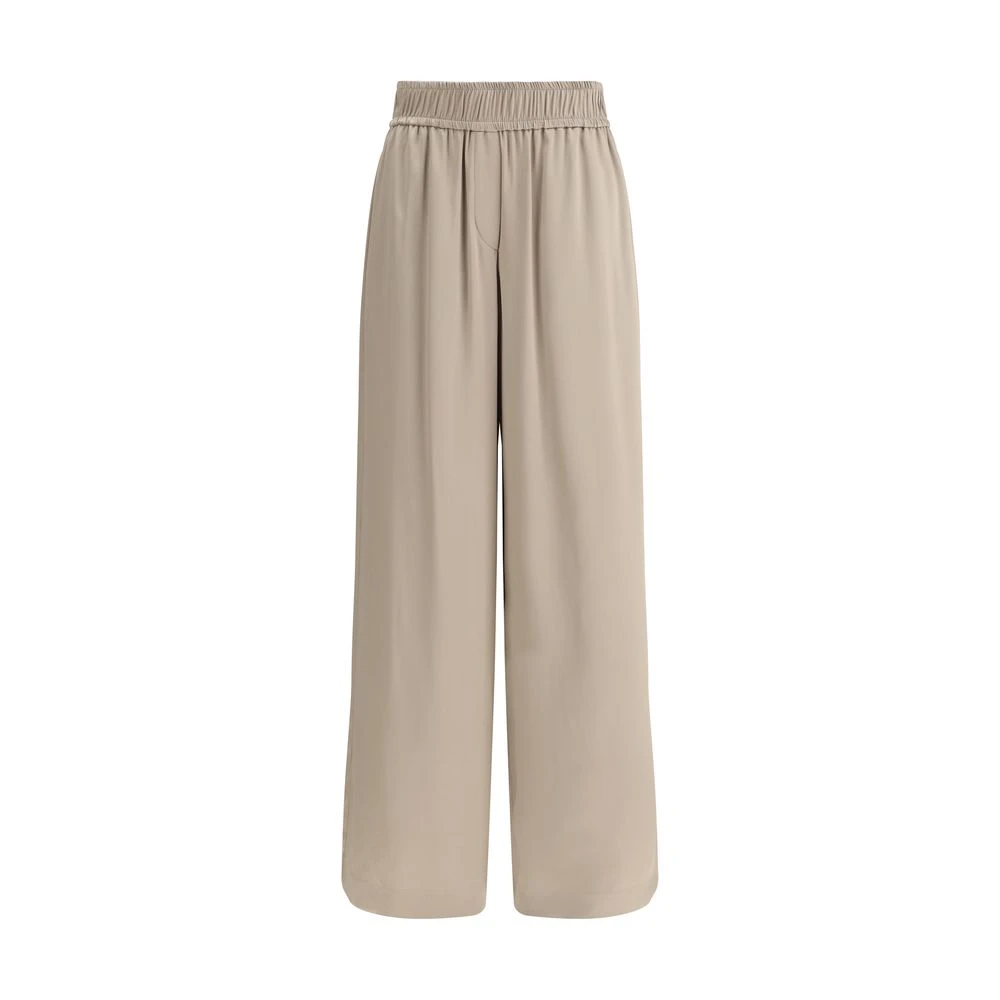 Trousers > Wide Trousers - - Brunello Cucinelli - Modalova