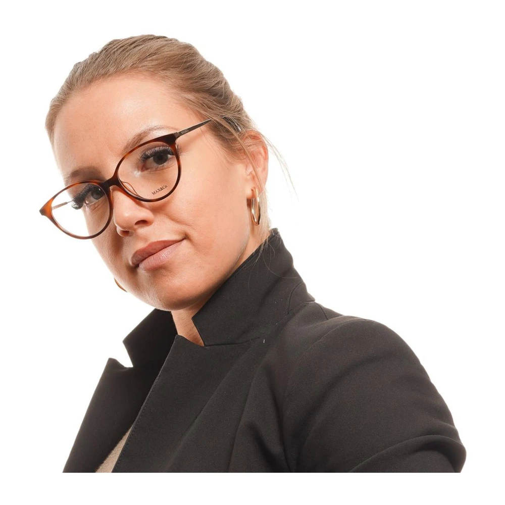 Max & Co Bruine Cat Eye Optische Monturen Brown Dames