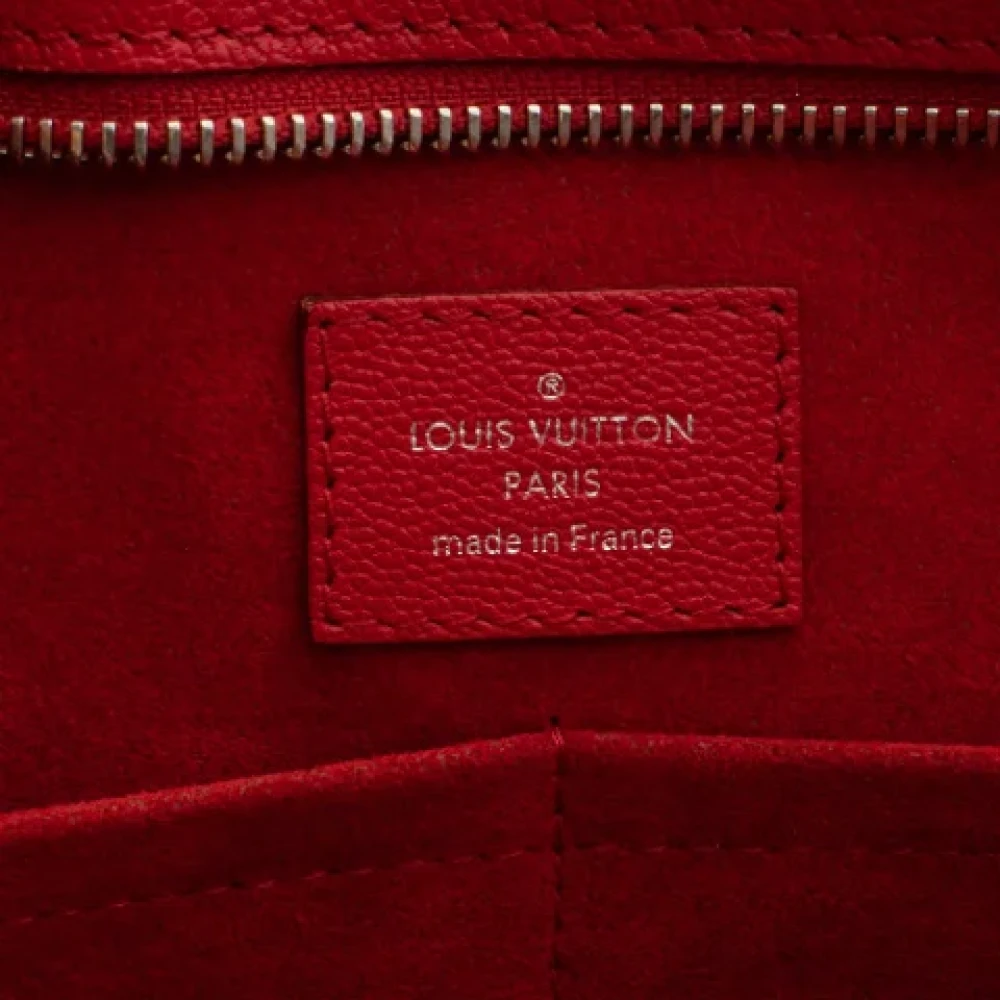 Louis Vuitton Vintage Pre-owned Canvas louis-vuitton-bags Red Dames