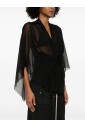 black-silk-chiffon-v-neck-jacket