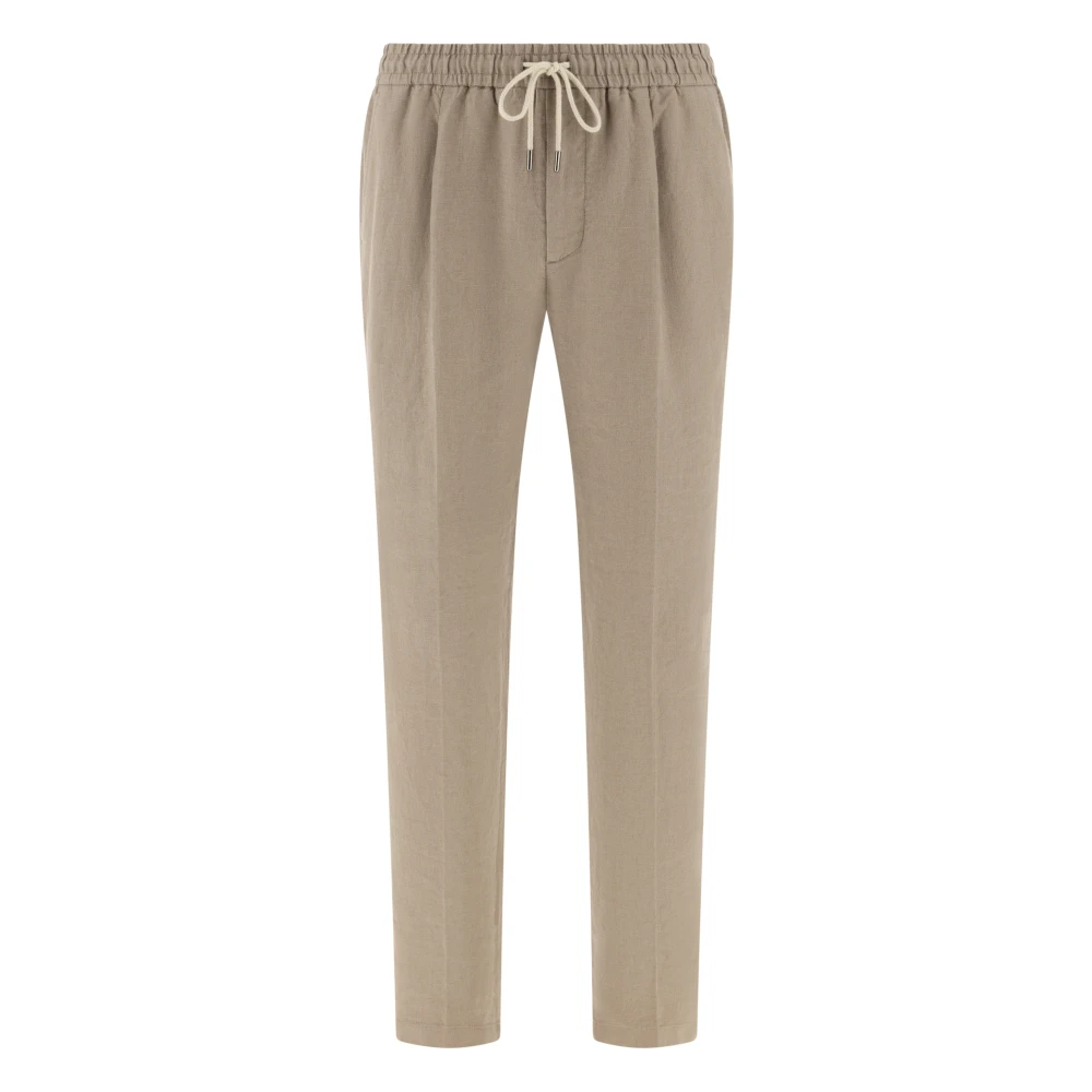 Boggi Milano Hombre Beige - Pantalones City Linen - Trousers - 2XL - Pantalones City Linen