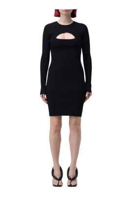 ribbed-knit-keyhole-mini-dress