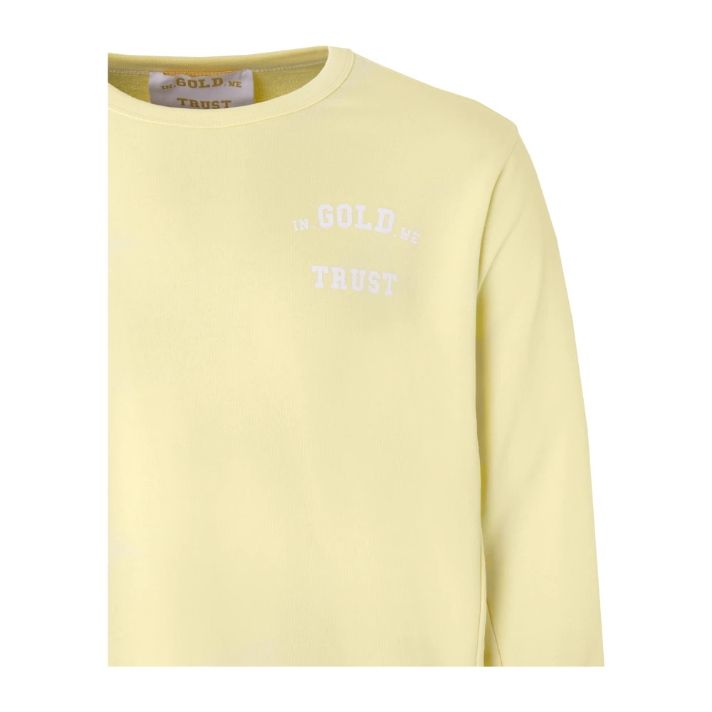 In Gold We Trust Slim Light Heren Jeans Yellow Heren