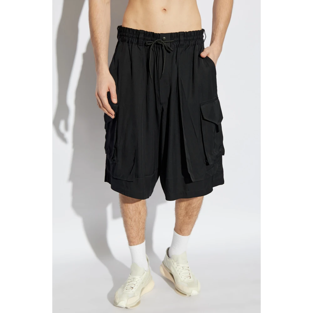 Y-3 Cargoshorts Black Heren