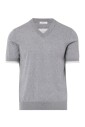 gray-melange-v-neck-sweater