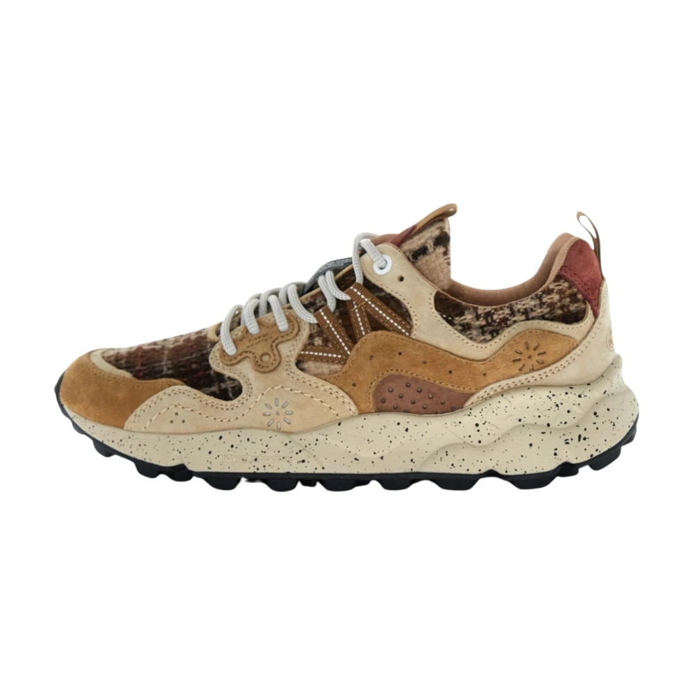 Flower Mountain , Sneakers, Female, Beige, 8 Uk, Yamano 3 Sneaker