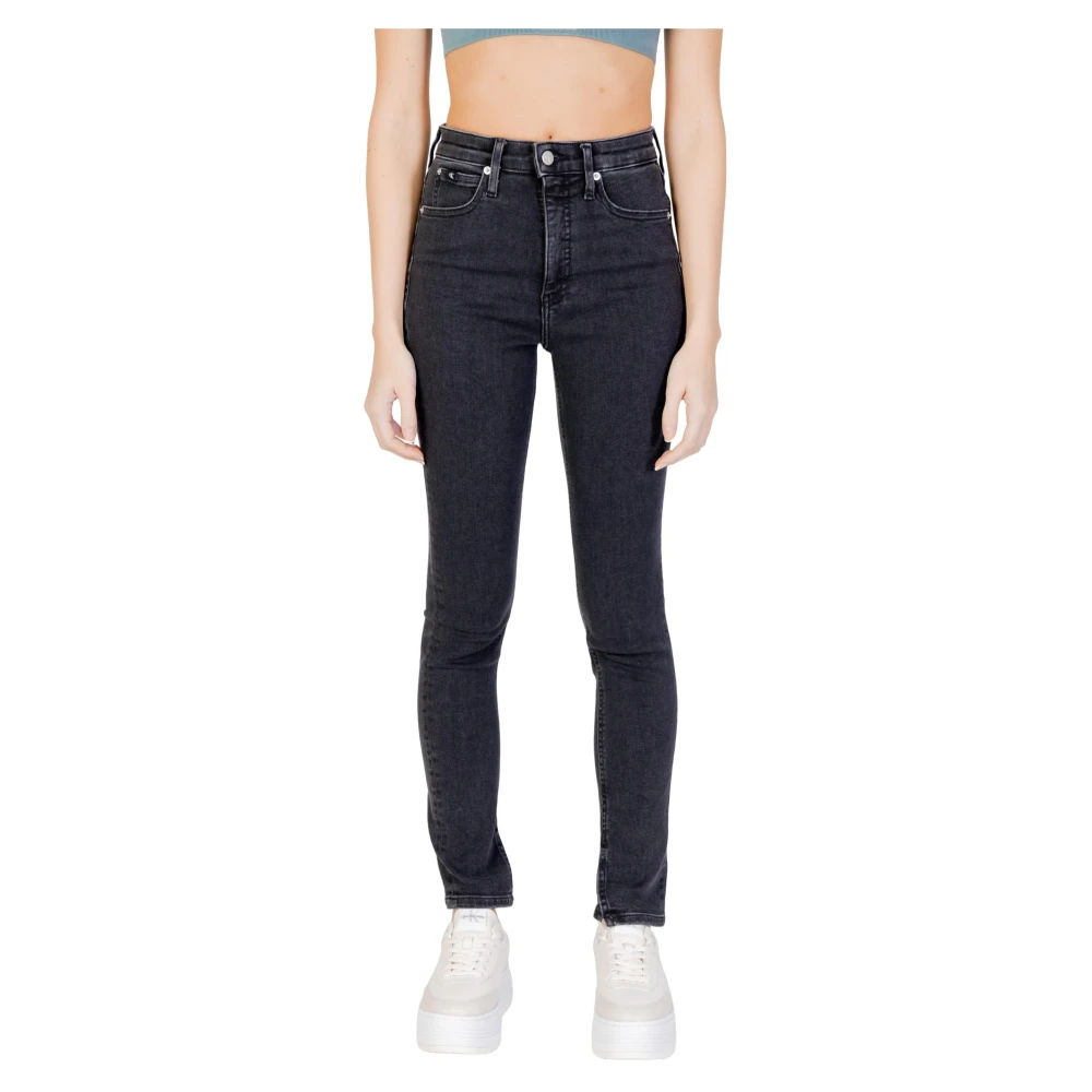 Calvin Klein Jeans Skinny Jeans voor Vrouwen Black Dames