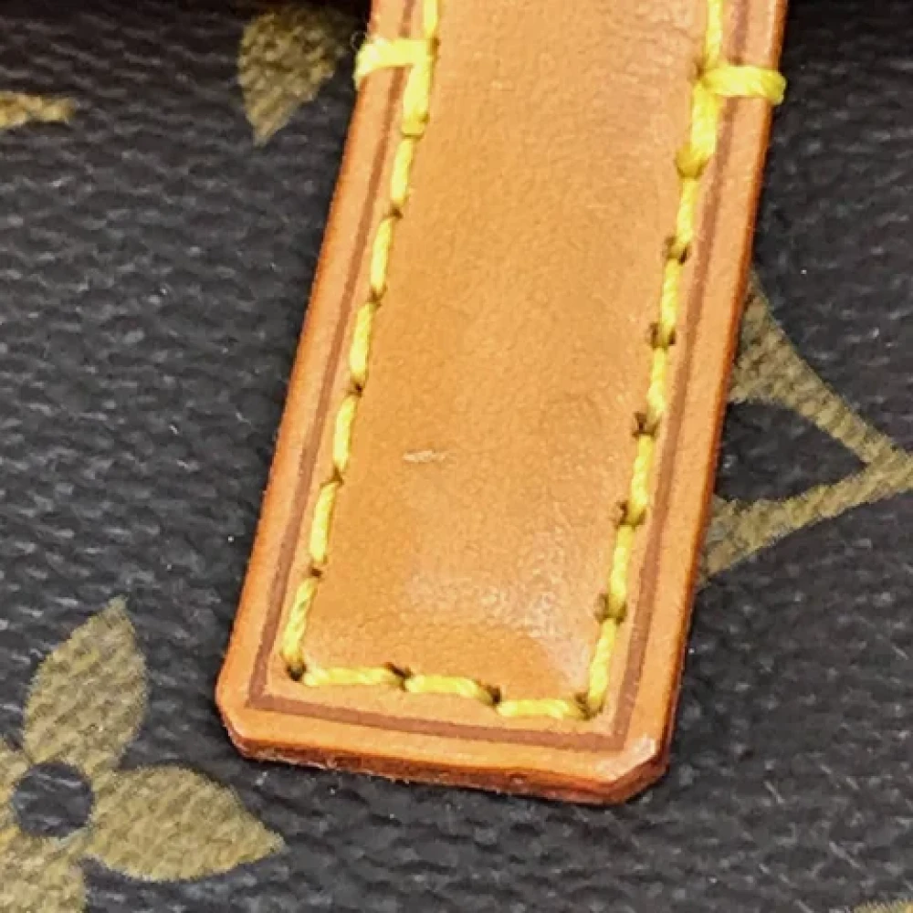 Louis Vuitton Vintage Pre-owned Cotton louis-vuitton-bags Brown Dames