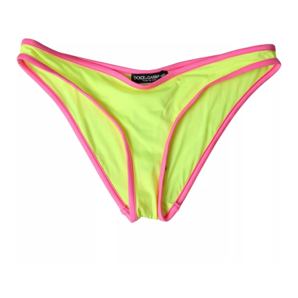 Dolce & Gabbana Women's Yellow Bikini Bottom