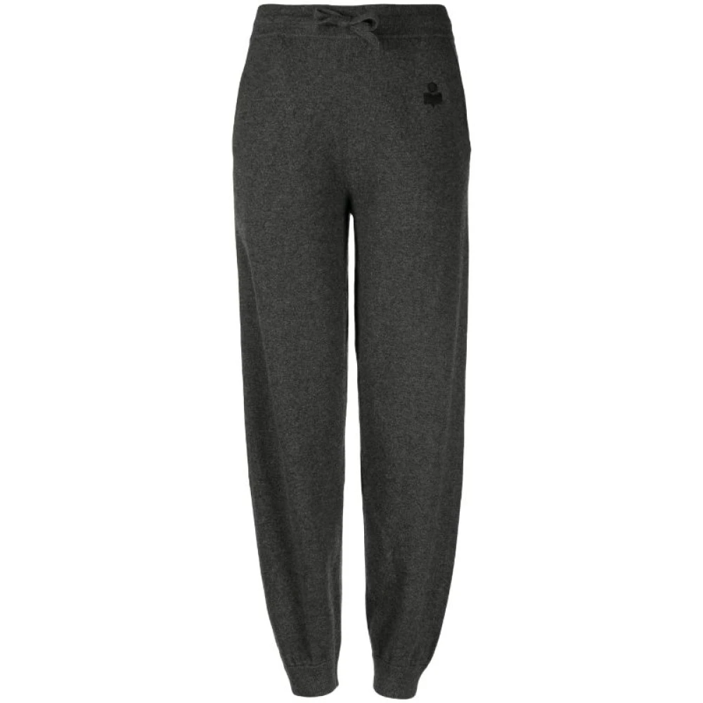 Isabel Marant Étoile Antraciet Joggingbroek Kira Punto Gray Dames