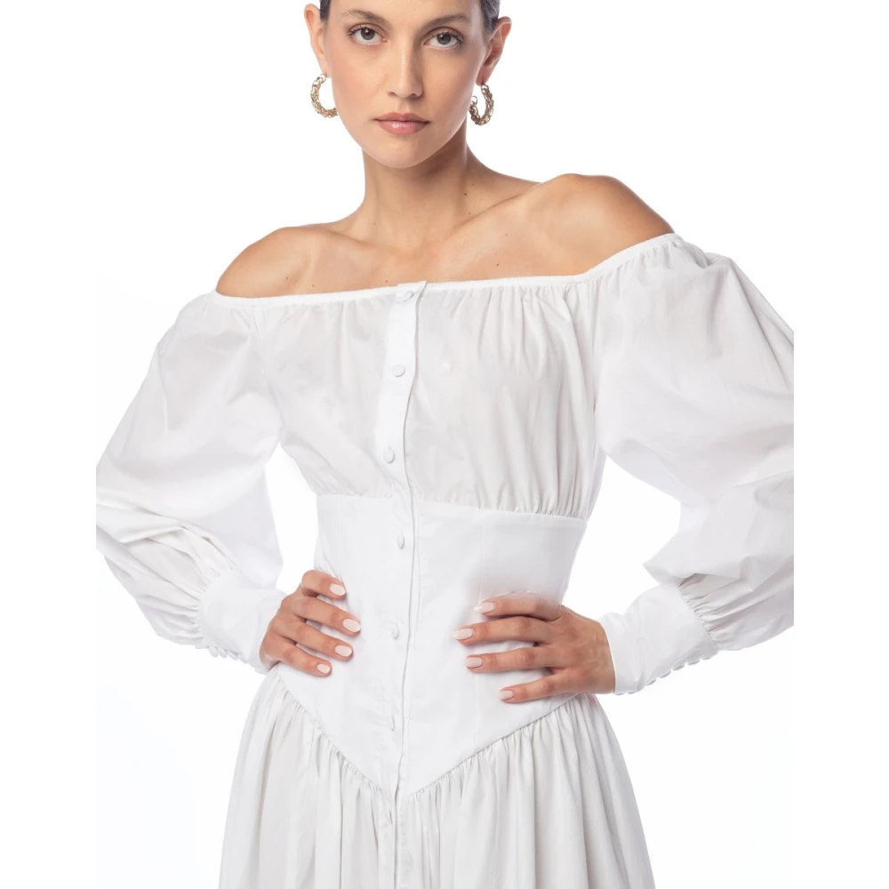 MVP wardrobe Port Grimaud Lange Jurk White Dames