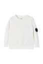 pull-blanc-enfant-col-rond