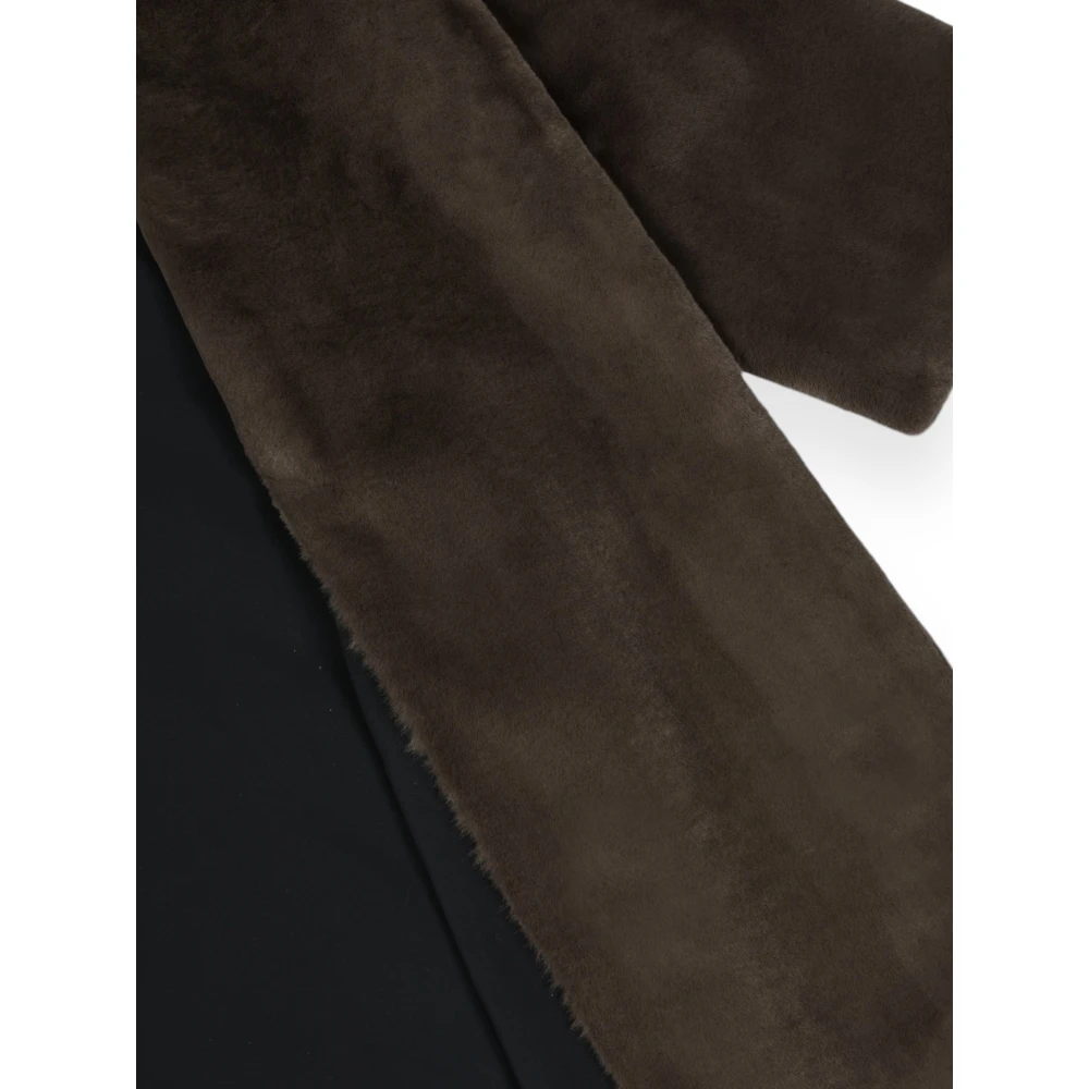RRD Eco Fur Kimono Jas Gray Dames