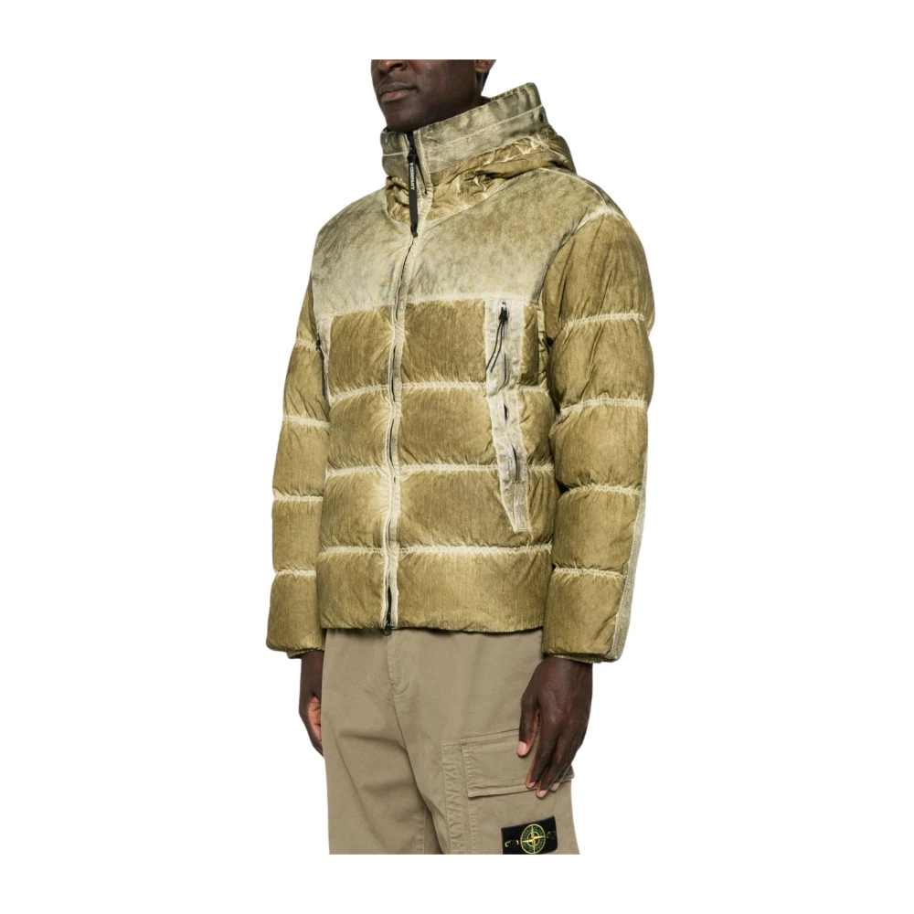 C.p. Company Goggle Jacket - Male - Winter Jackets - Green - Xl - Jackets