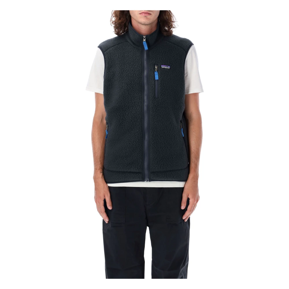 Patagonia Vintage Pile Vest Blue Heren