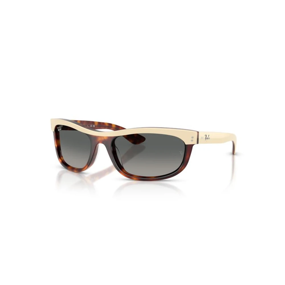 Ray-Ban Sunglasses Balorama Street Neat - Beige Havana Frame Grey Lenses 62-19, RB2489 - Image 4