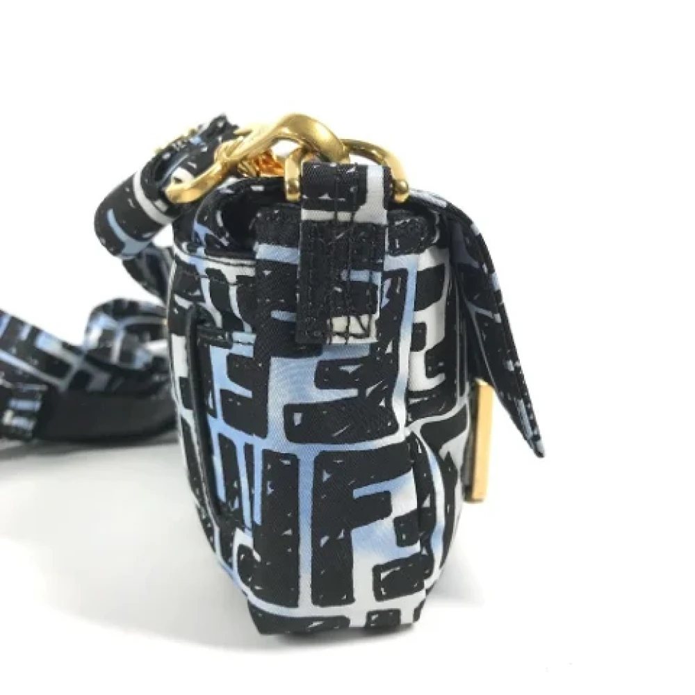 Fendi Vintage Pre-owned Nylon fendi-bags Blue Dames