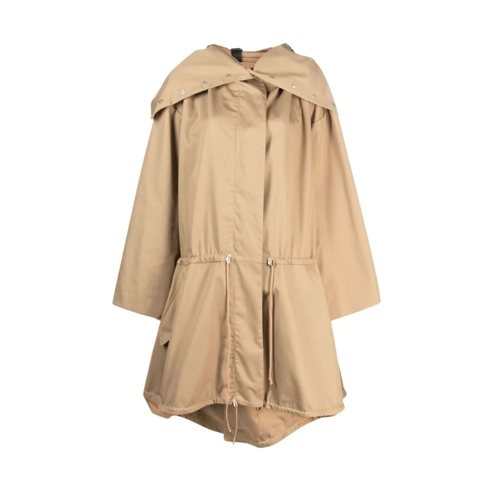 Niccolò Pasqualetti Rain Jackets Beige Dames