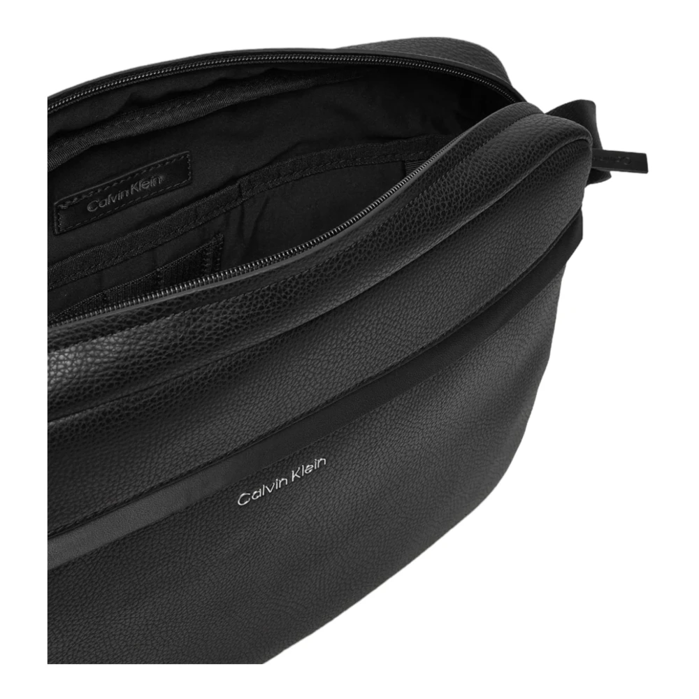 Calvin Klein Messenger Bag Herfst Winter Collectie Black Heren