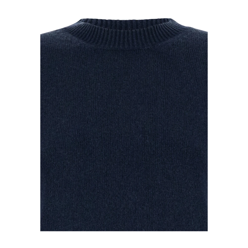 Mauro Grifoni Ronde Hals Gebreide Trui Blue Dames