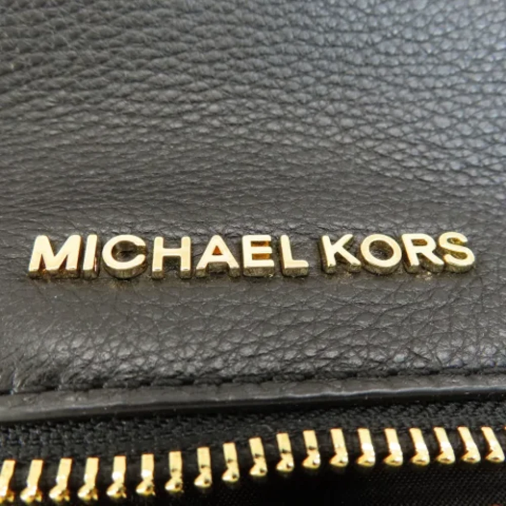 Michael Kors Pre-owned Leather backpacks Black Dames
