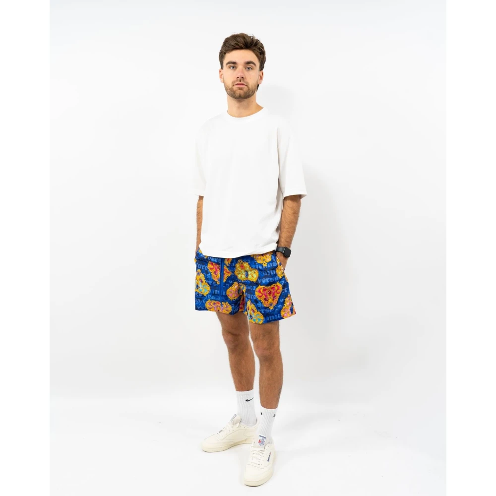Versace Jeans Couture Hart Couture Zwembroek Blauw Blue Heren