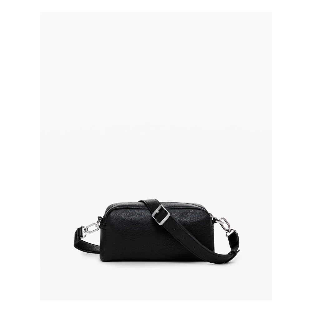 Desigual Zwarte Schoudertas Zippée Black Dames