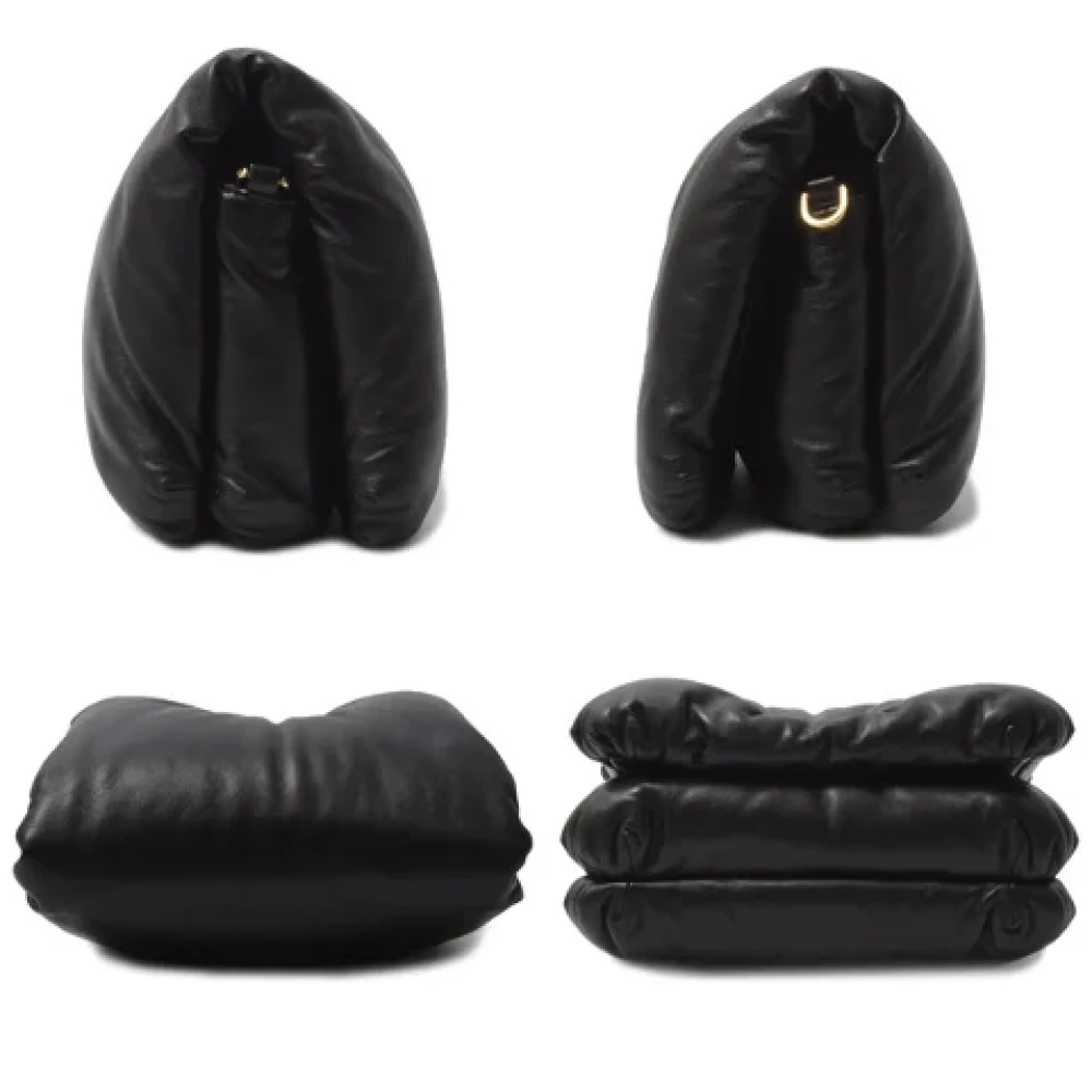 Loewe Pre-owned Leather shoulder-bags Black Dames
