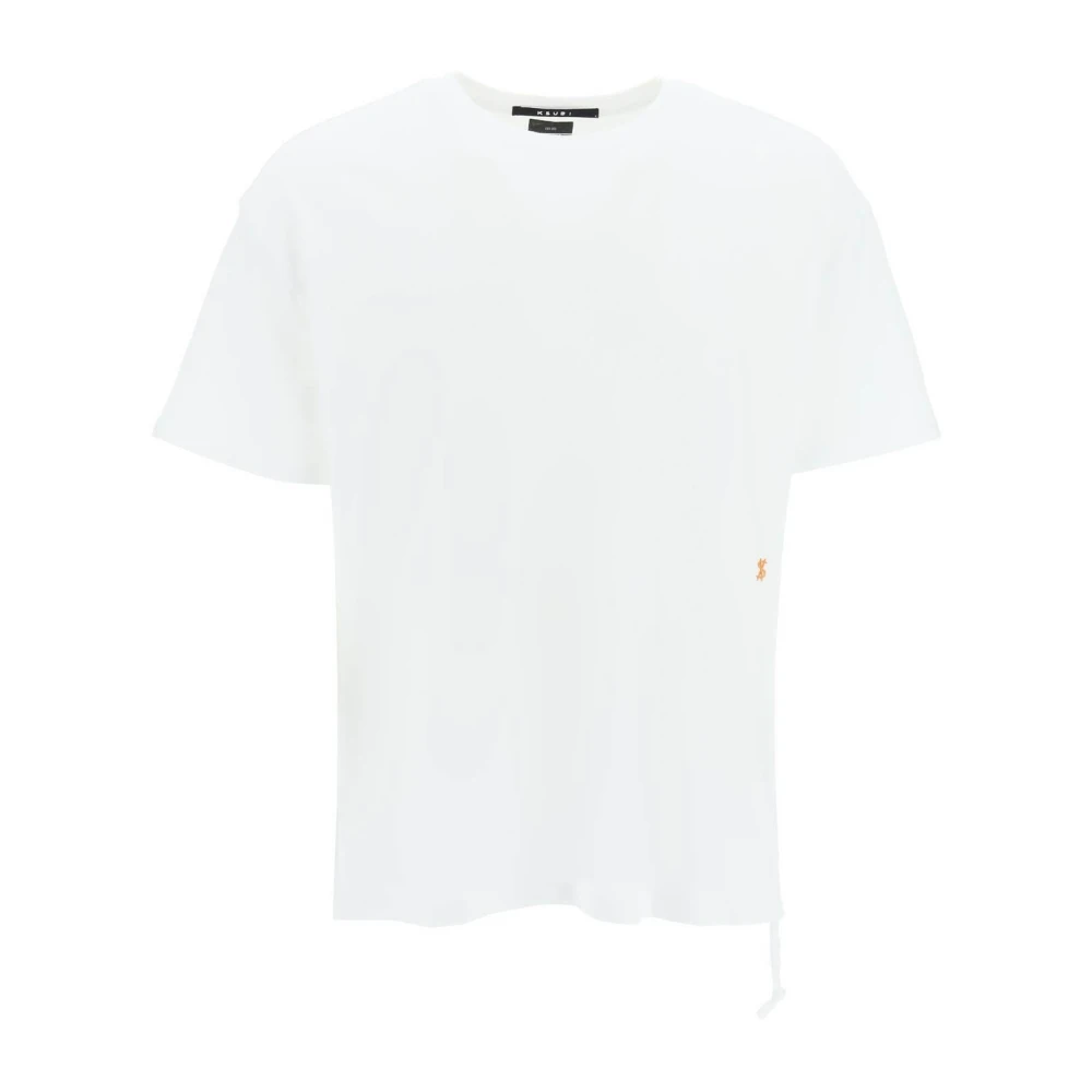 Ksubi 4x4 Biggie T-Shirt met Monogram Borduursel White Heren