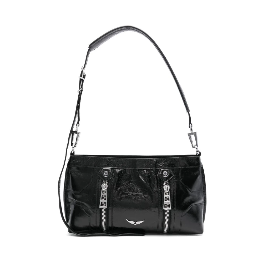 Zadig & Voltaire Noir Schoudertas Lwba03891 Black Dames