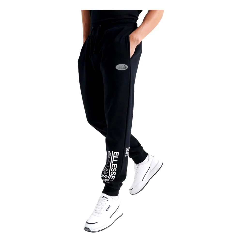 Ellesse Pither Jogger Lange broek Black Heren