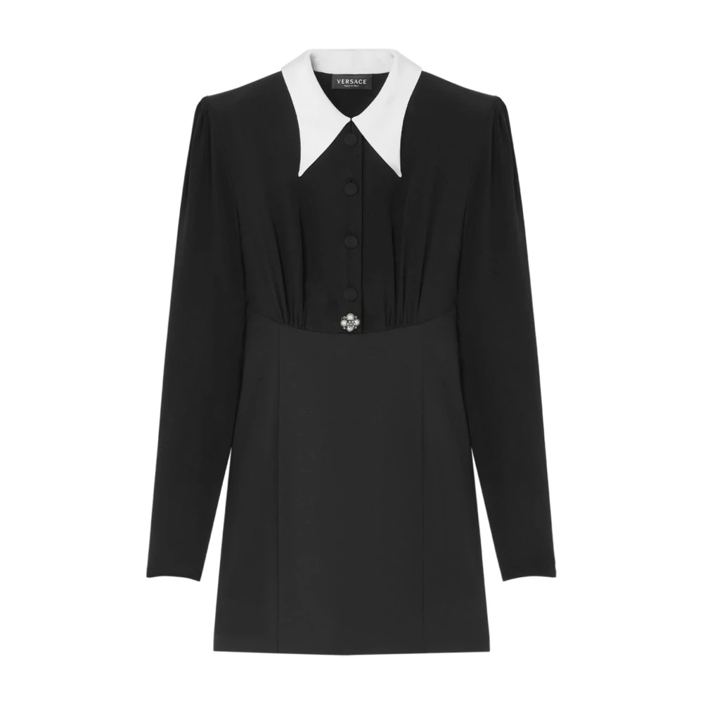 Versace Stijlvolle Zwarte Jurken Black Dames