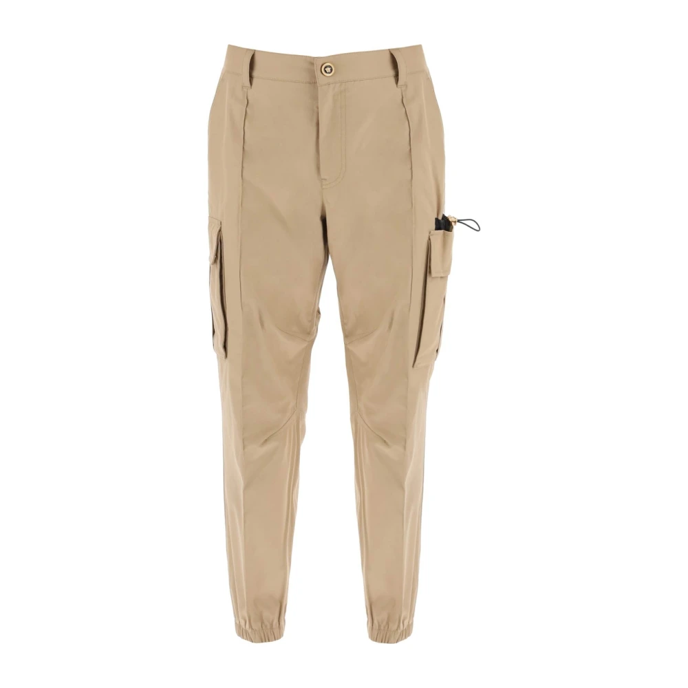 Trousers > Slim-fit Trousers - - Versace - Modalova