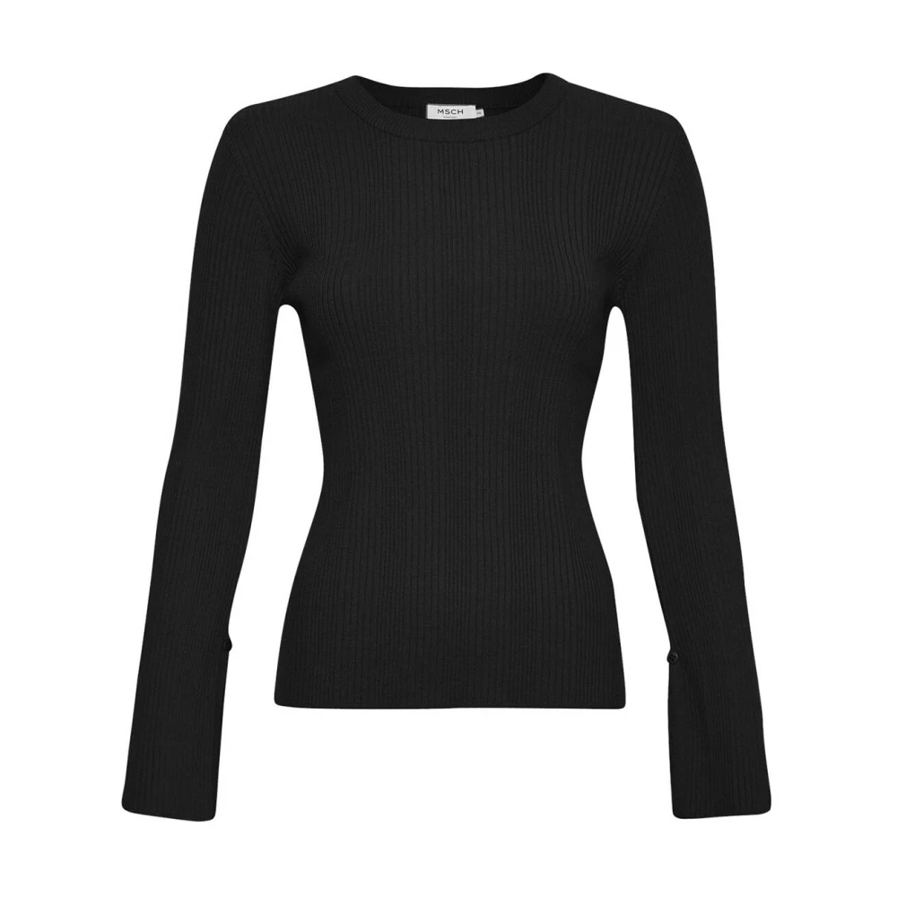 MSCH COPENHAGEN Dames Tops & T-shirts Mschvendela Rachelle Pullover Zwart