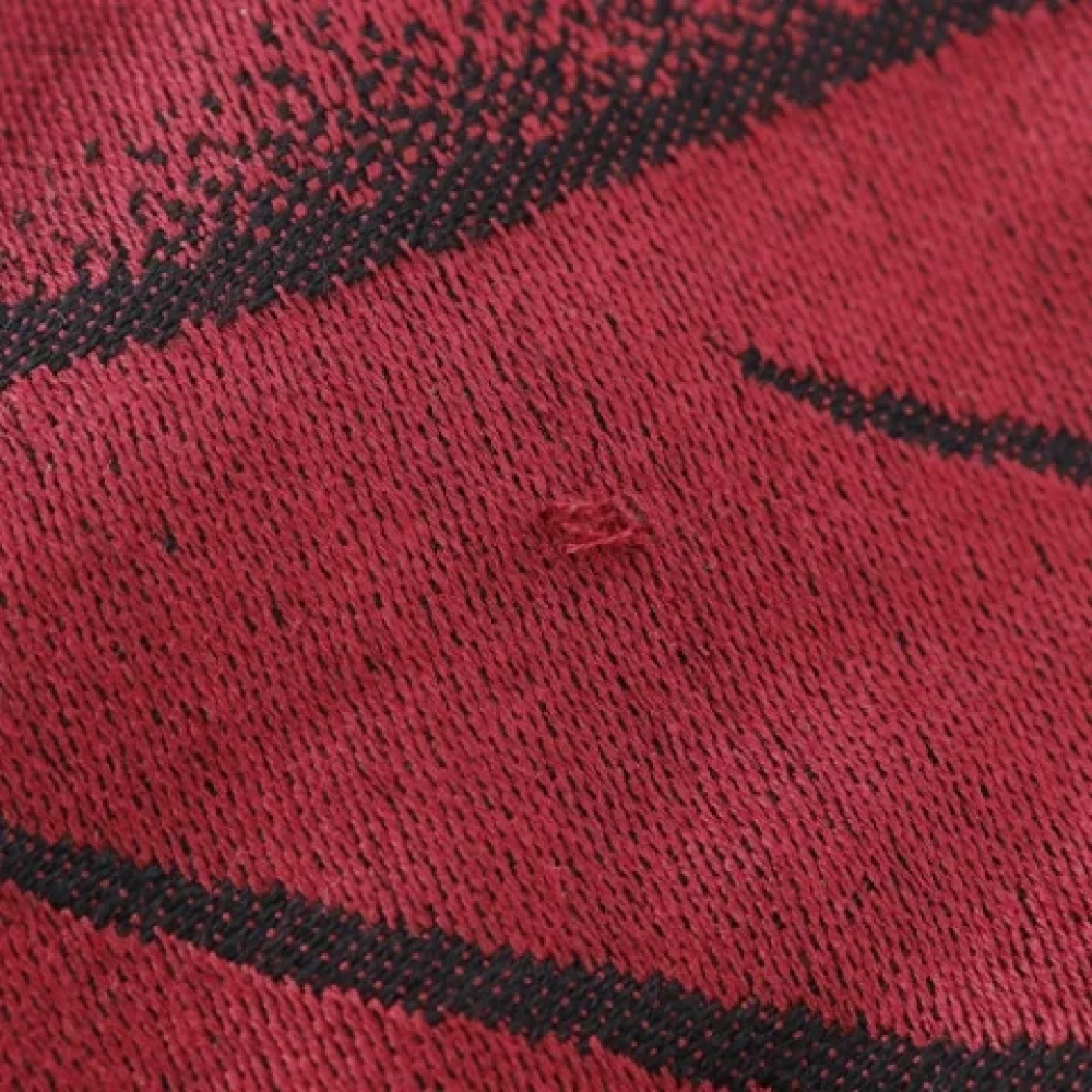 Balenciaga Vintage Pre-owned Wool scarves Red Dames
