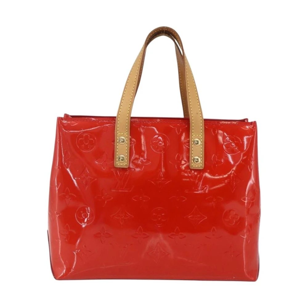 Louis Vuitton Vintage Women's Red Pre-Owned Vintage Monogram Vernis Handbag